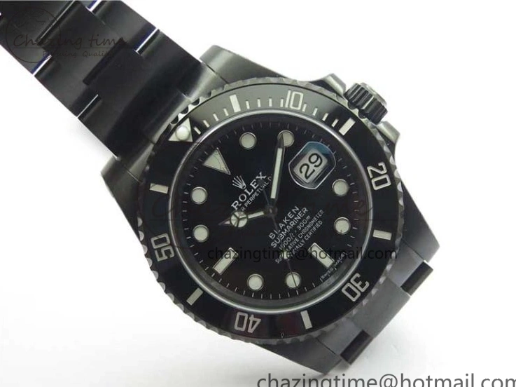 Steel V6F VS3135 1:1 V2 904L DLC Edition Submariner Black 116610 Blacken Best 0519
